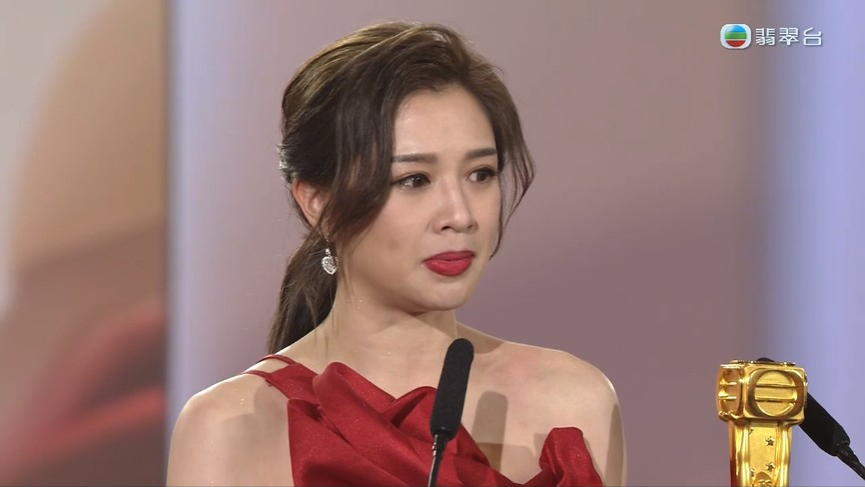 麥美恩曾奪得「最佳女主持」獎。