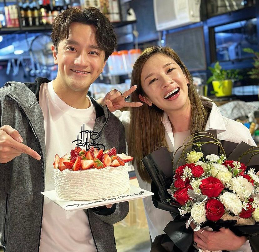 麥美恩與許文軒傳緋聞多年。