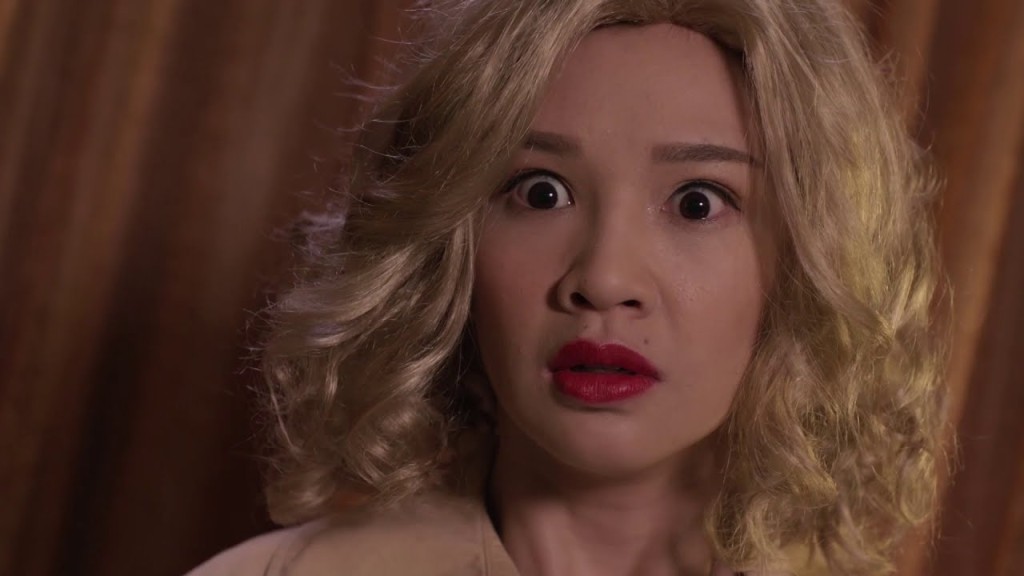 麥美恩在《陀槍師姐2021》中扮鬼扮馬。