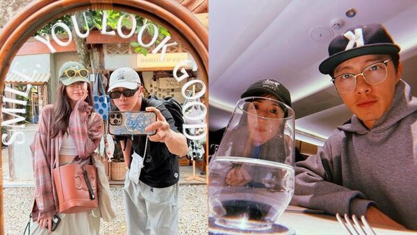 ▲坤達、柯佳嬿平時鮮少放閃。(圖/翻攝自Instagram)