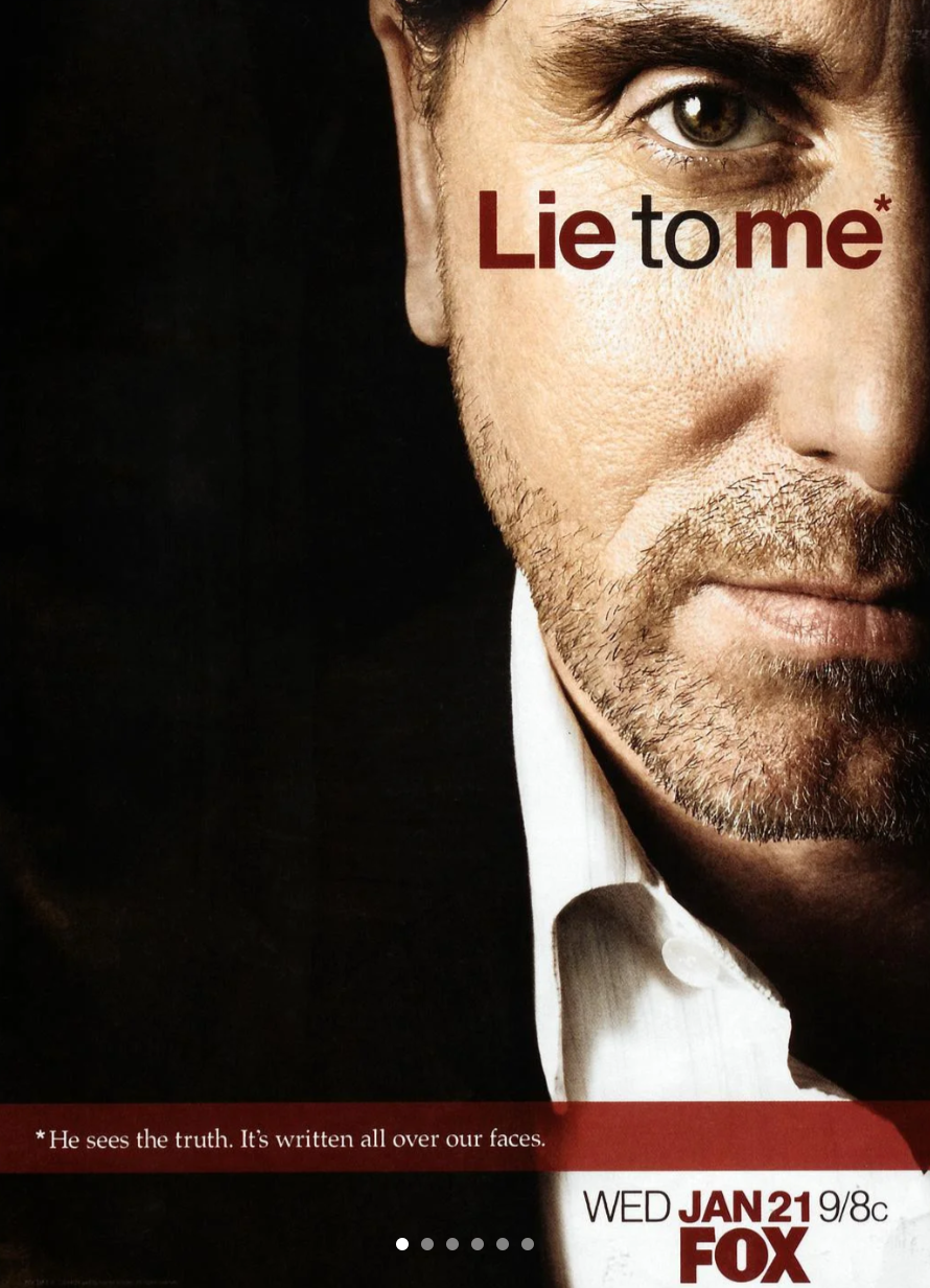 《千谎百计》(Lie to Me)：被严重低估的微表情神作推荐