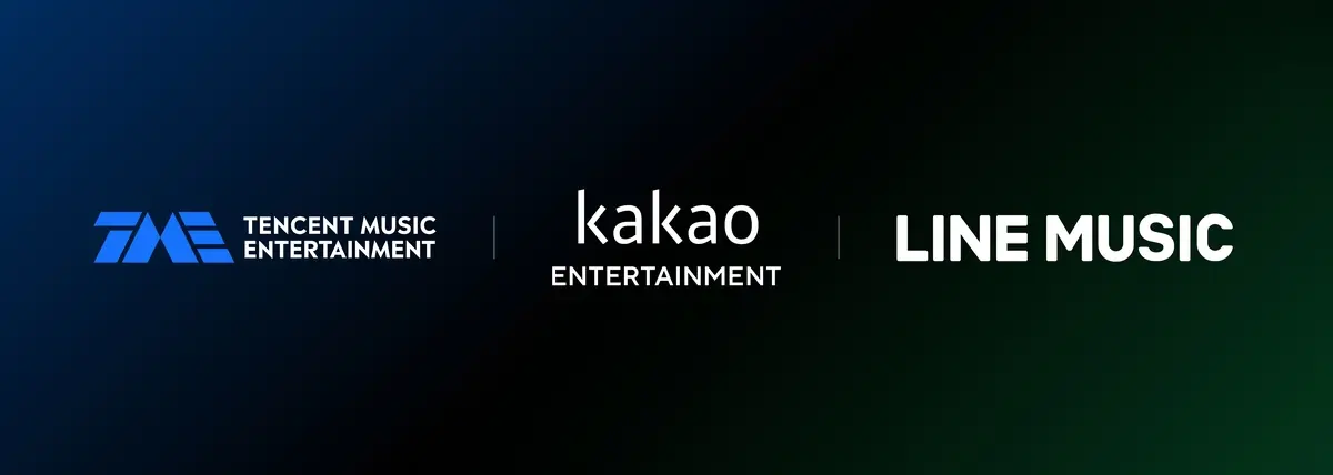 Kakao娱乐携手腾讯音乐与LINE MUSIC 将推出整合韩中日数据的K-Pop艺人榜