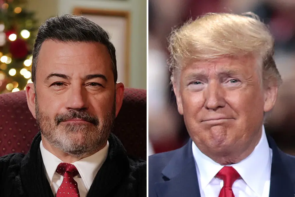 Jimmy Kimmel, Donald Trump