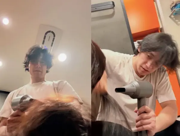 白智英结束首尔演出后晒老公郑锡元帮吹头发日常　用一个细节看见姐弟恋婚后温柔相处