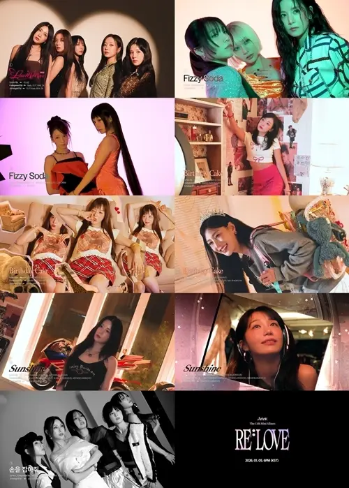 女团Apink第11张迷你专辑RE：LOVE回归预告