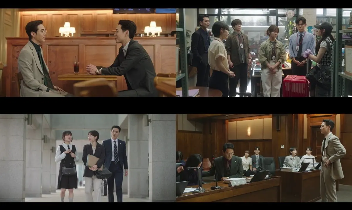《프로보노》中人气歌手엘리야因母亲背叛而在记者会前陷入崩溃的镜头