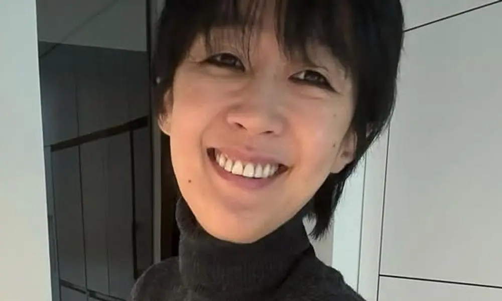 洪真庆在社交账号分享生日照片时写下给女儿的祝福文字截图