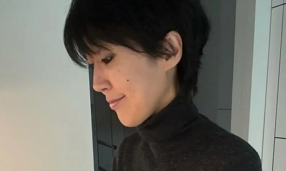 洪真庆在节目中谈到与前夫、女儿保持亲密关系的画面