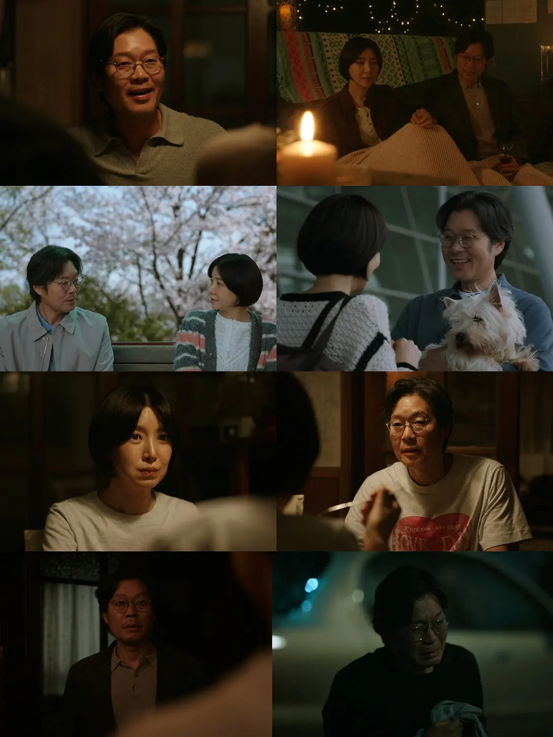 JTBC韩剧《Love Me》中刘在明与尹世雅开启人生2幕爱情的剧照场景