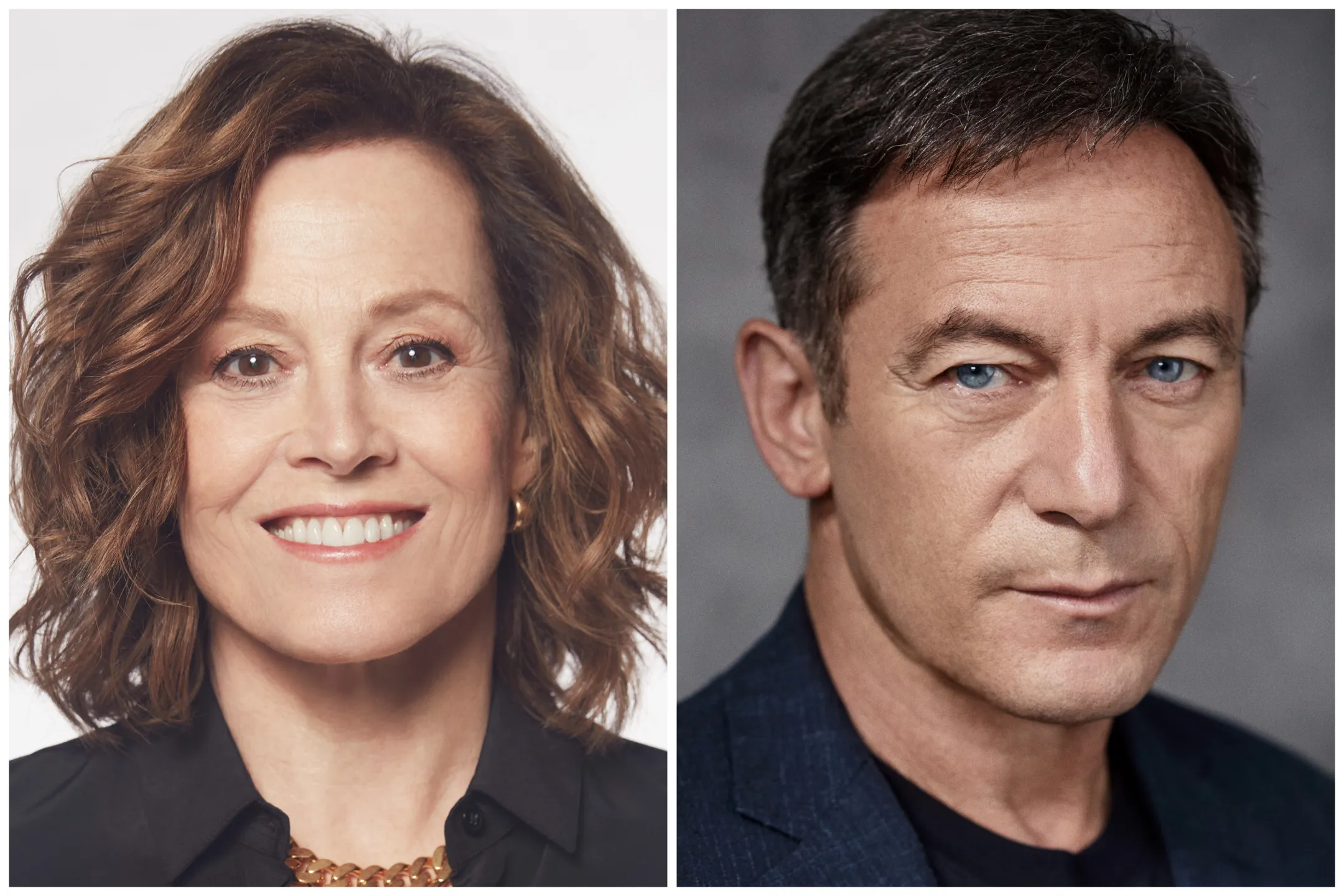 Sigourney Weaver and Jason Isaacs