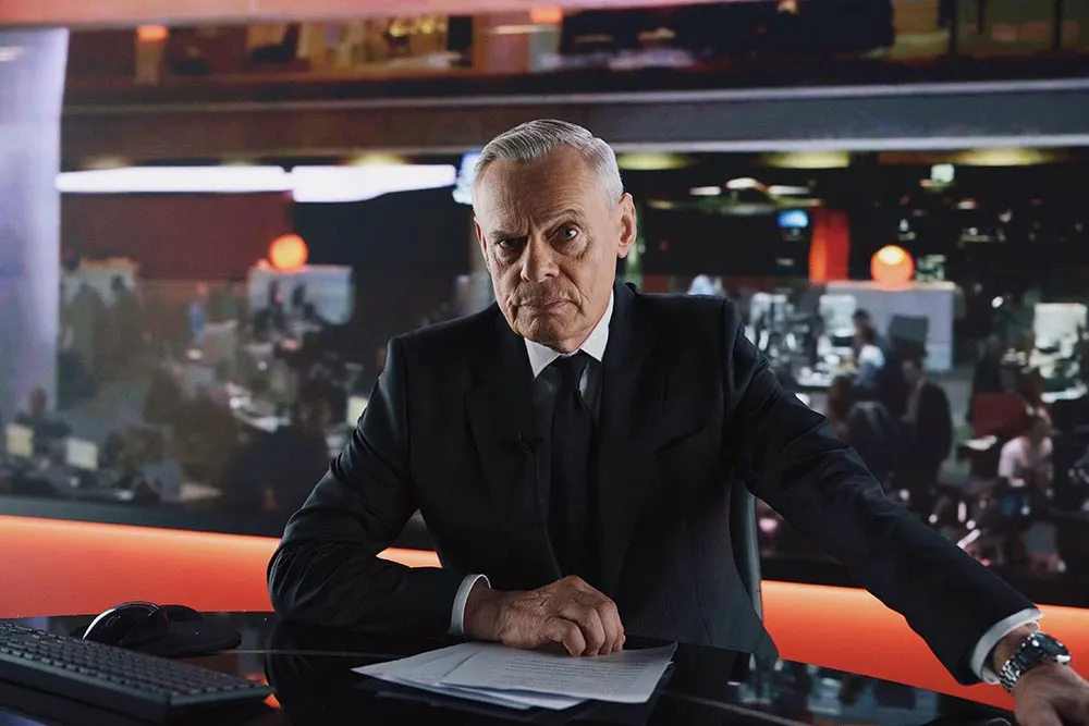 Martin Clunes (Huw Edwards)POWER: THE DOWNFALL OF HUW EDWARDS (w/t) STRICT EMBARGO - WEDNESDAY 7TH JANUARY 2026, 8PM