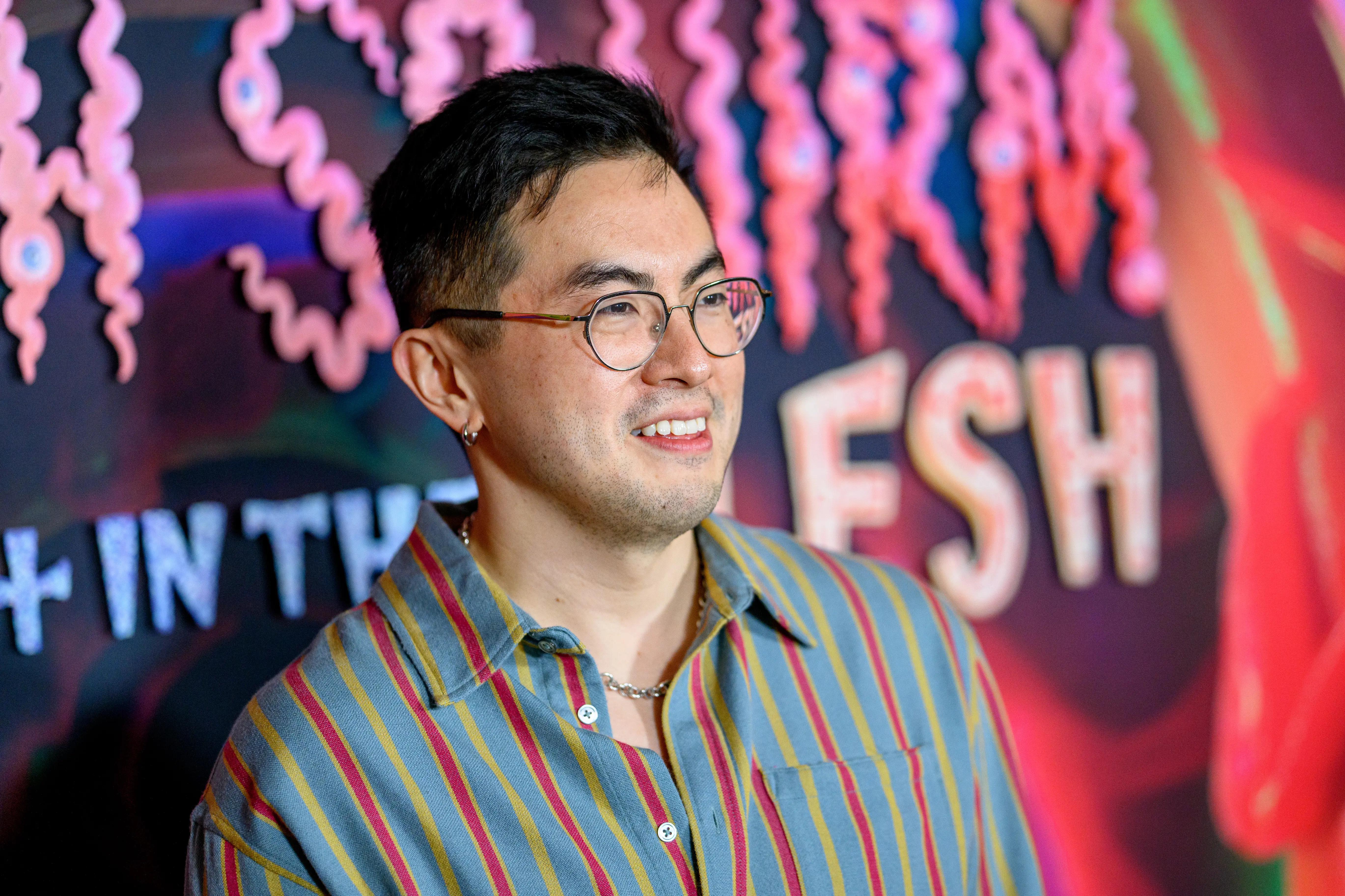 NEW YORK, NEW YORK - DECEMBER 01: Bowen Yang attends "Sarah Squirm Live + In The Flesh" comedy special premiere at Metrograph on December 01, 2025 in New York City. (Photo by Roy Rochlin/Getty Images)