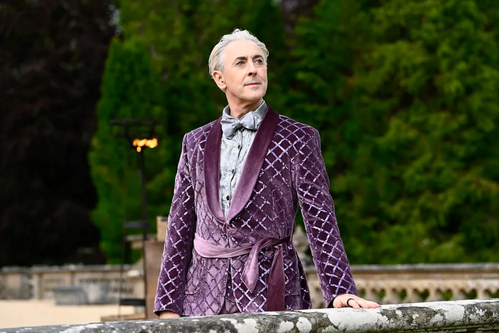 THE TRAITORS -- "The Day of Reckoning is Upon Us" Episode 311 -- Pictured: Alan Cumming -- (Photo by: Euan Cherry/Peacock)