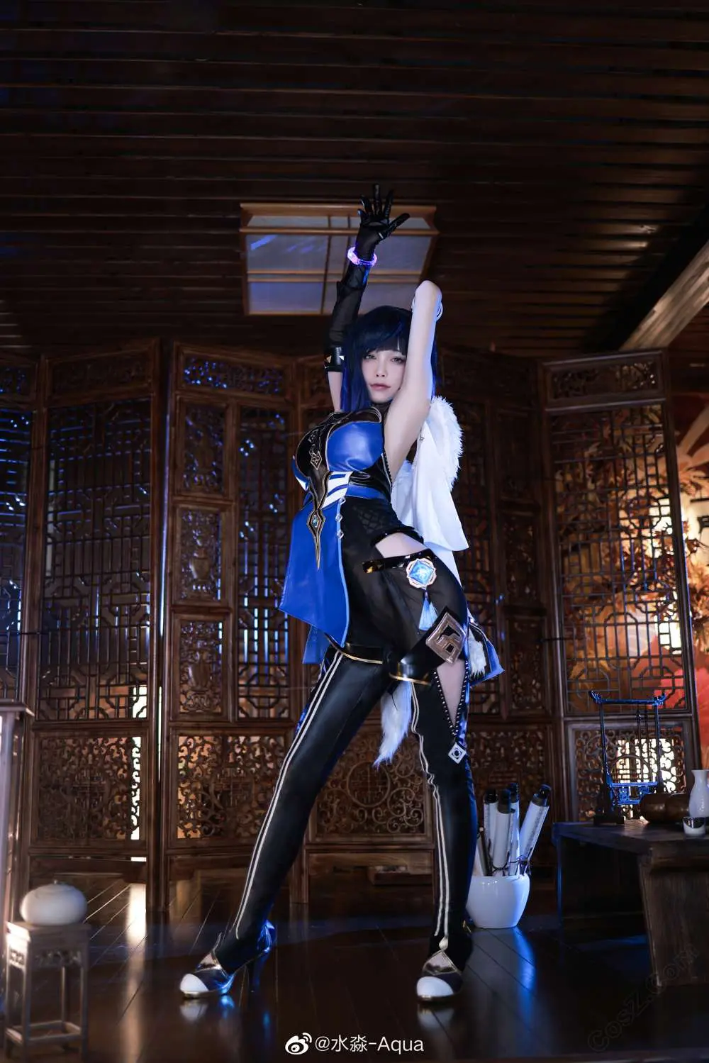 原神夜兰同人COS鉴赏_神秘御姐打破次元壁_C站第3408期美图推荐