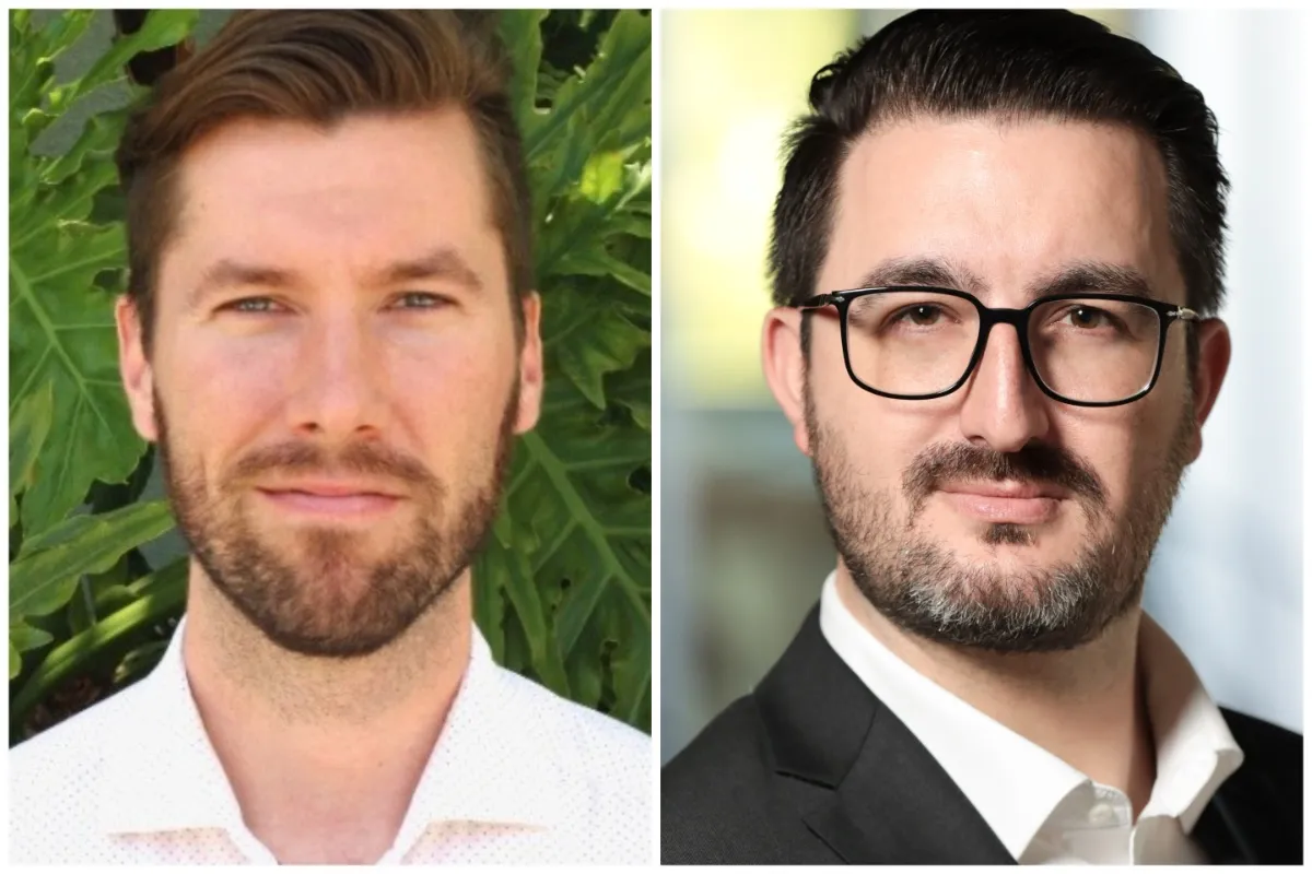 DDA新任高管合影:左为Ryan Smith,右为Matt Andrée Wiltens