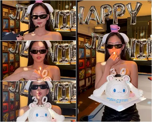 BLACKPINK Jennie迎来30岁生日：墨镜许愿视频公开，自信笑容重新定义“三十而立”