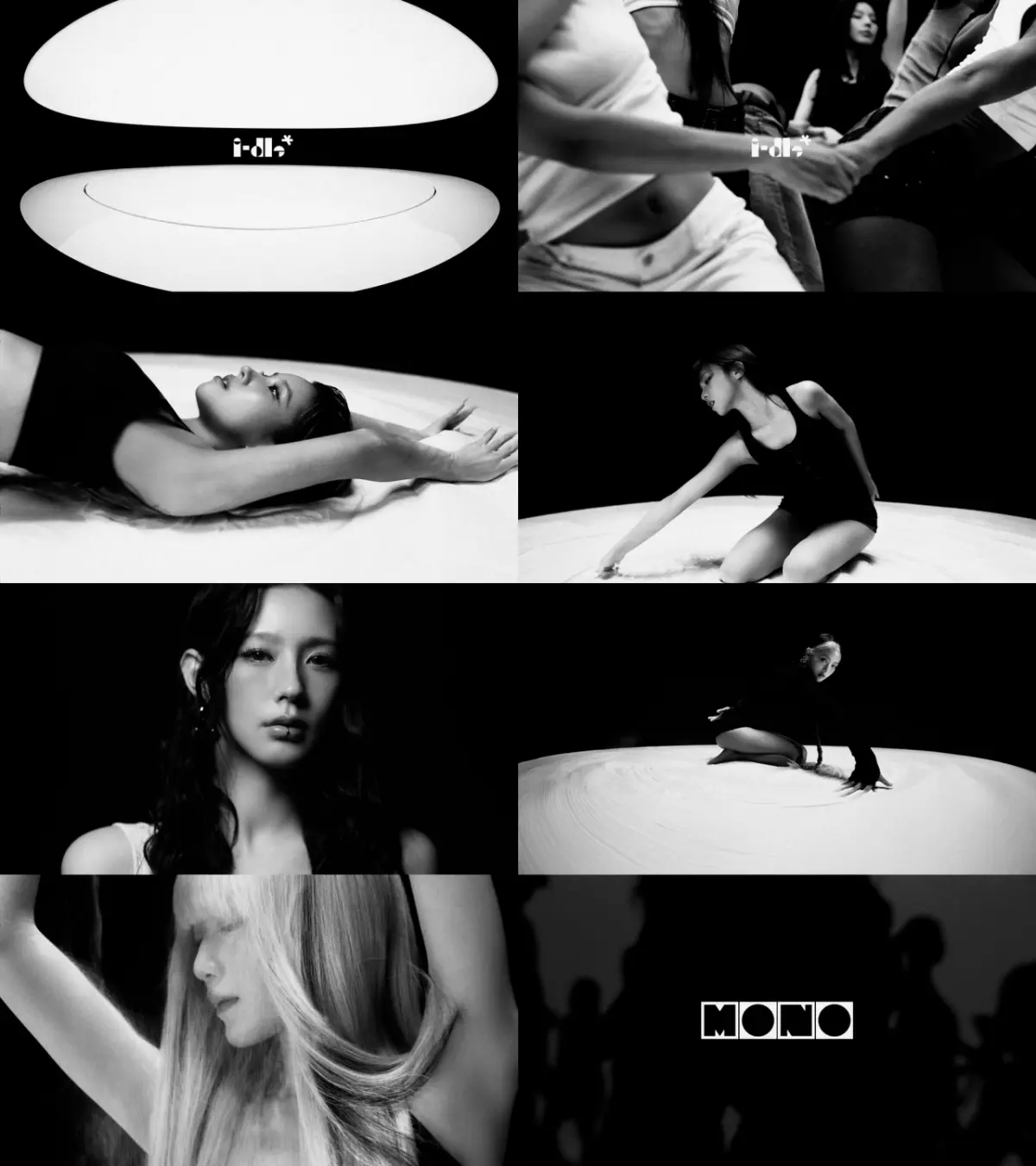 (G)I-DLE 2026年强势回归！新单曲《Mono》携手英国说唱新星Skaiwater，极简黑白风颠覆想象