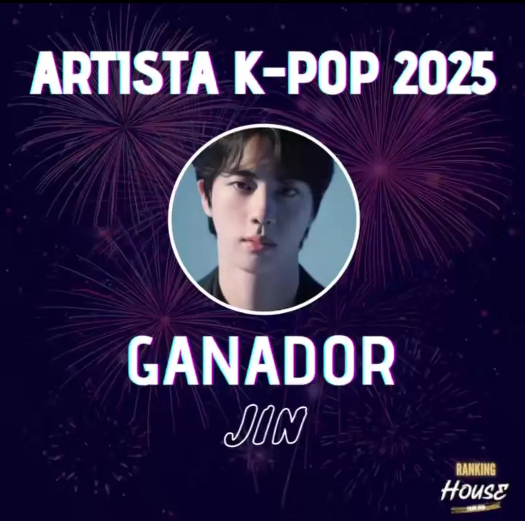 BTS Jin凭借个人魅力连续两年获选墨西哥年度K-POP艺人