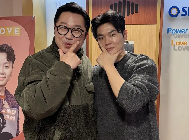 SBS Power FM李仁权的Fun Fun Today节目现场照片