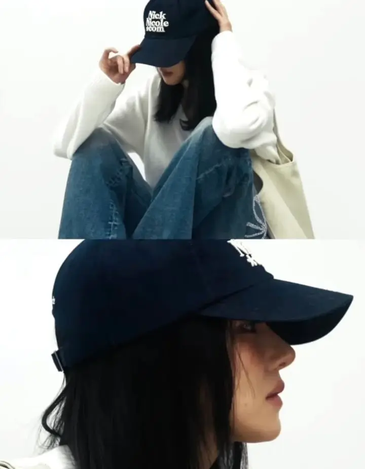 徐睿知佩戴深色帽子展示精致小脸线条