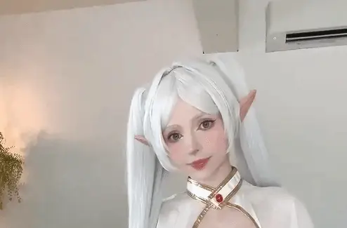 PeachMilky神级COS葬送的芙莉莲：艾什莉体模打破次元壁