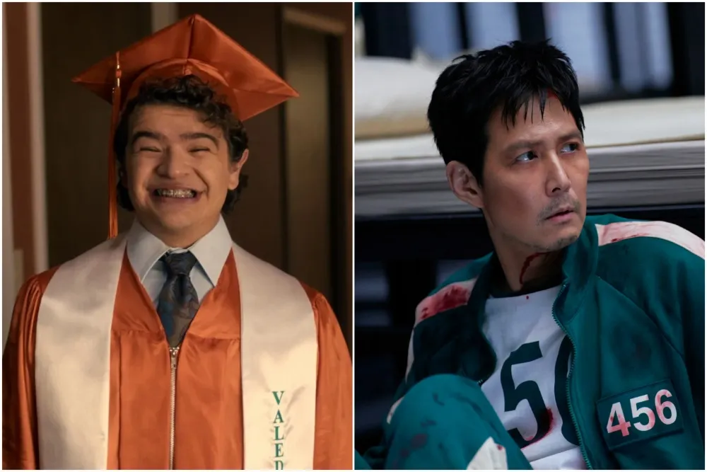 尼尔森2025年流媒体原创剧集排行榜显示《怪奇物语》和《鱿鱼游戏》位居前列