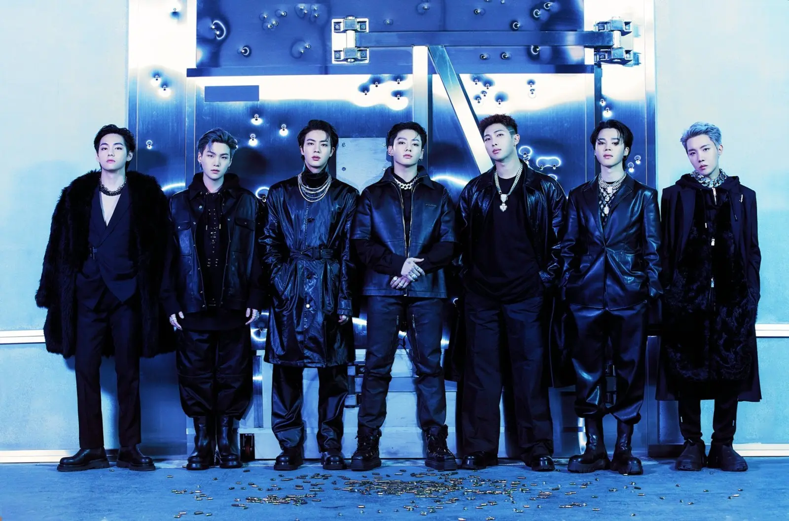 防弹少年团即将回归的宣传概念氛围图