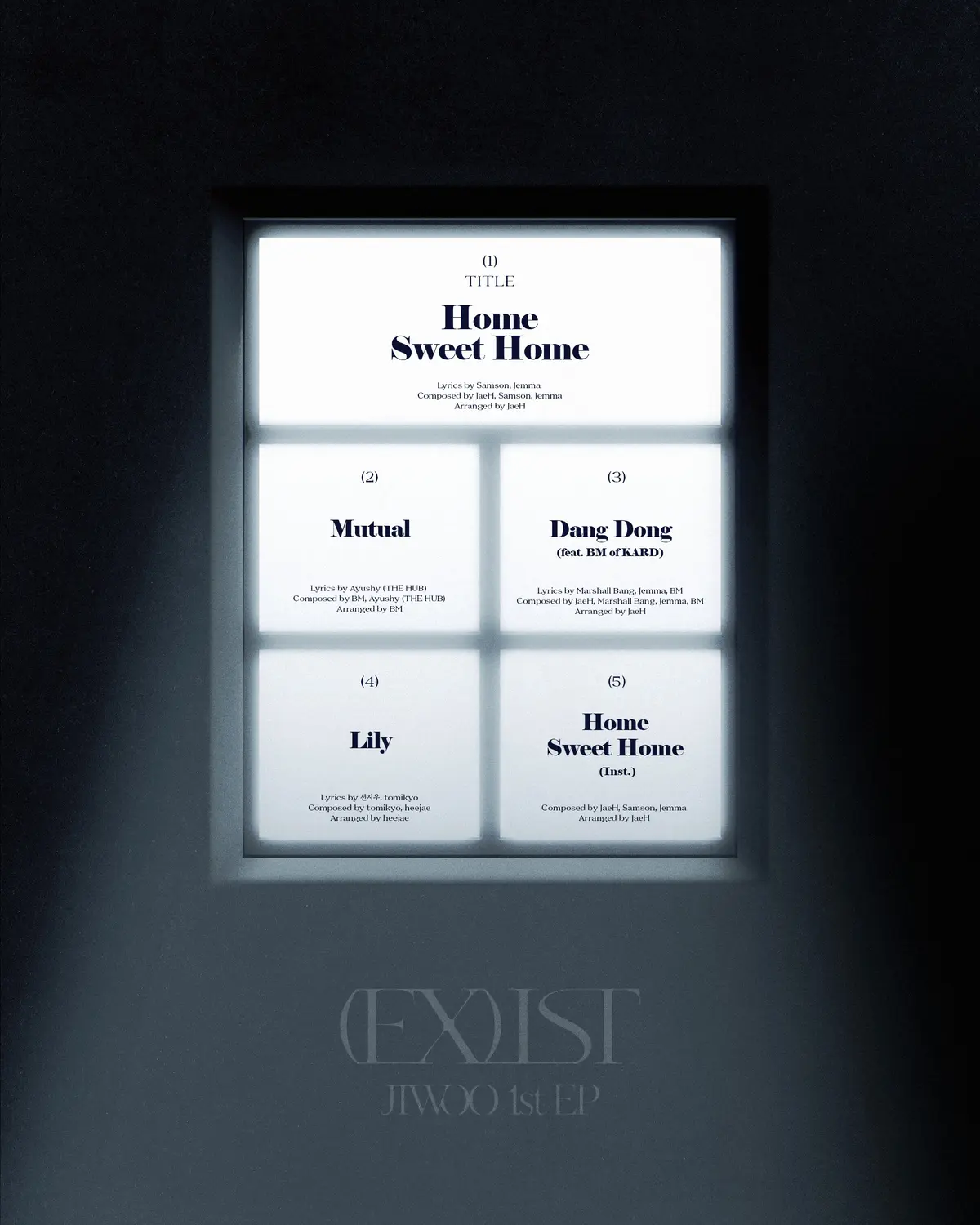 KARD全智佑Solo出道倒计时！EP《(EX)IST》歌单公开，BM义气助阵引期待