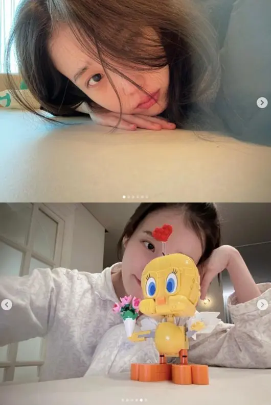 IU李知恩素颜特写,肌肤无瑕疵,五官精致宛如少女