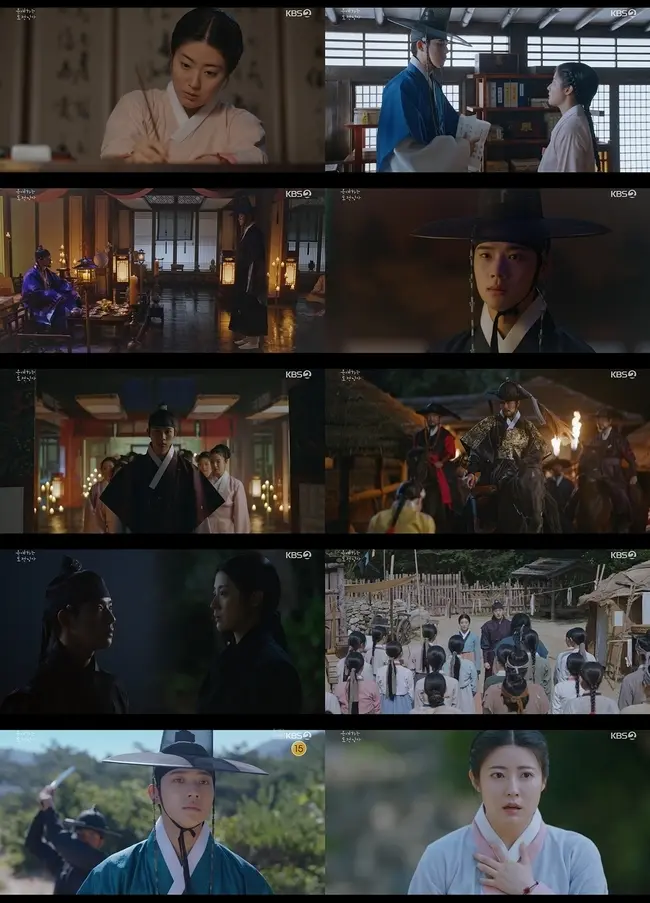 河锡辰在亲爱的盗贼大人中饰演暴虐君王李奎的剧照