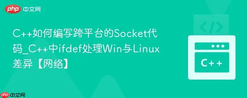 Windows vs Linux Socket 编程差异全解析与兼容指南