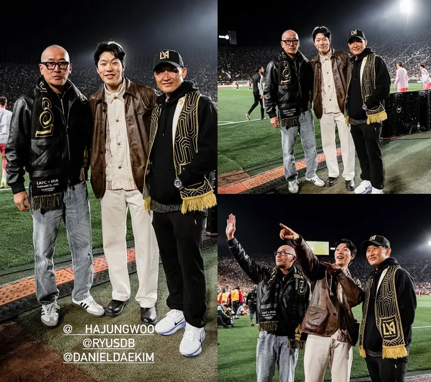 网友对河正宇光头造型的幽默评论及恋情相关讨论
