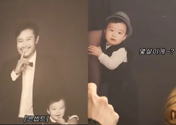 李敏贞在YouTube视频中介绍儿子俊厚的房间,展示了使用了8年的书柜和儿子的童年照片
