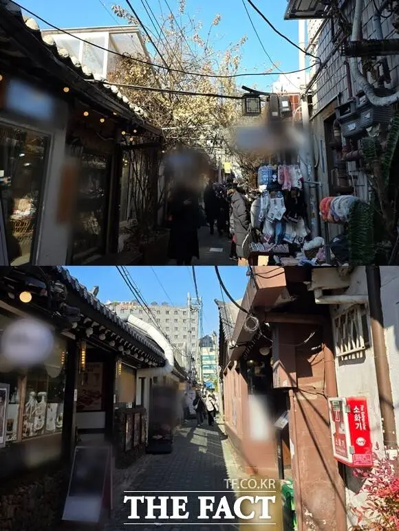 首尔钟路感古堂路石墙巷弄韩剧取景地