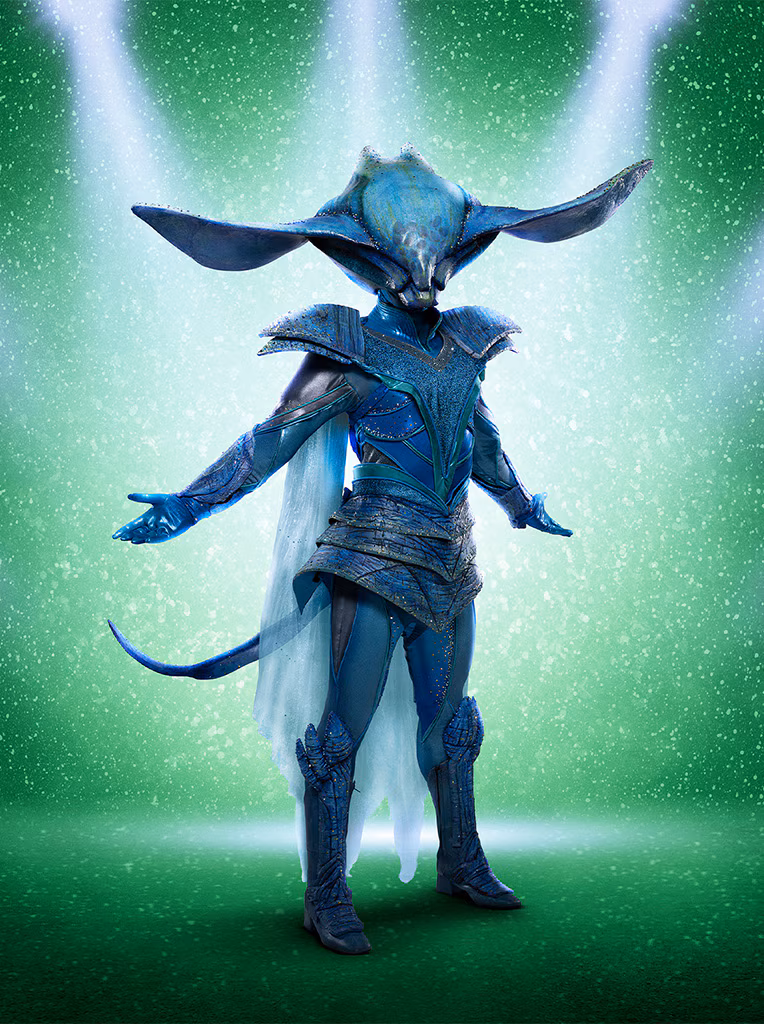 海蒂·蒙塔格在蒙面歌王舞台上的最终亮相