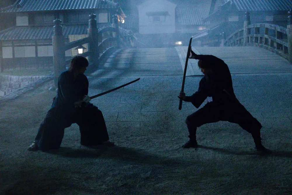 HBO Max漫改真人剧《武士之歌》宣传海报,山田裕贵饰演土方岁三