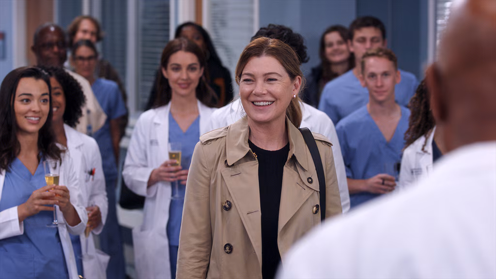 艾伦·旁派在《实习医生格蕾》中的经典医生装扮