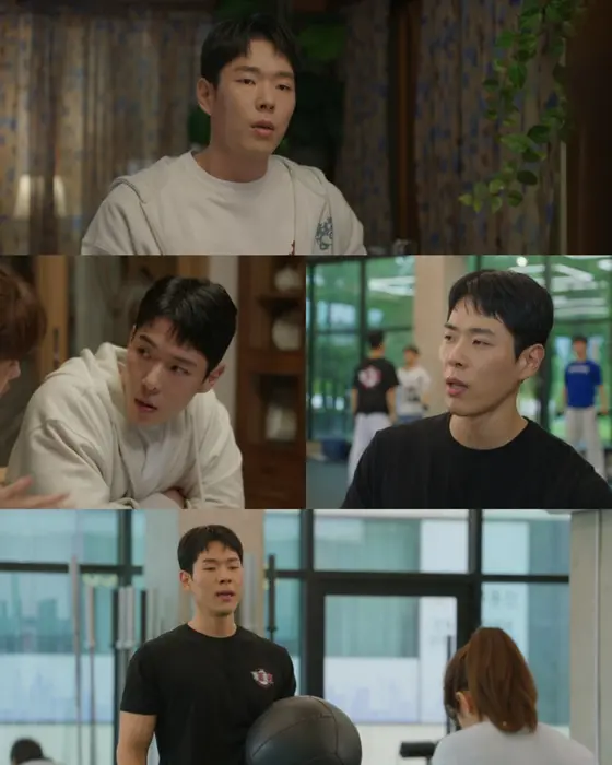 演员周延佑在韩剧《未婚男女的效率相遇》中饰演富有亲和力的健身教练任承俊
