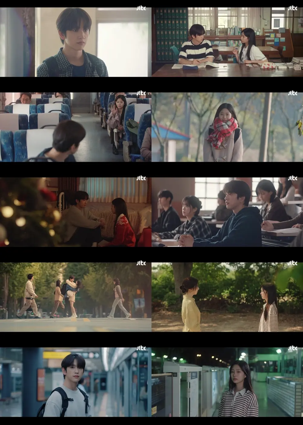 朴珍荣与金珉周在韩剧《Shining》中深情对视的剧照,展现了治愈系罗曼史的氛围