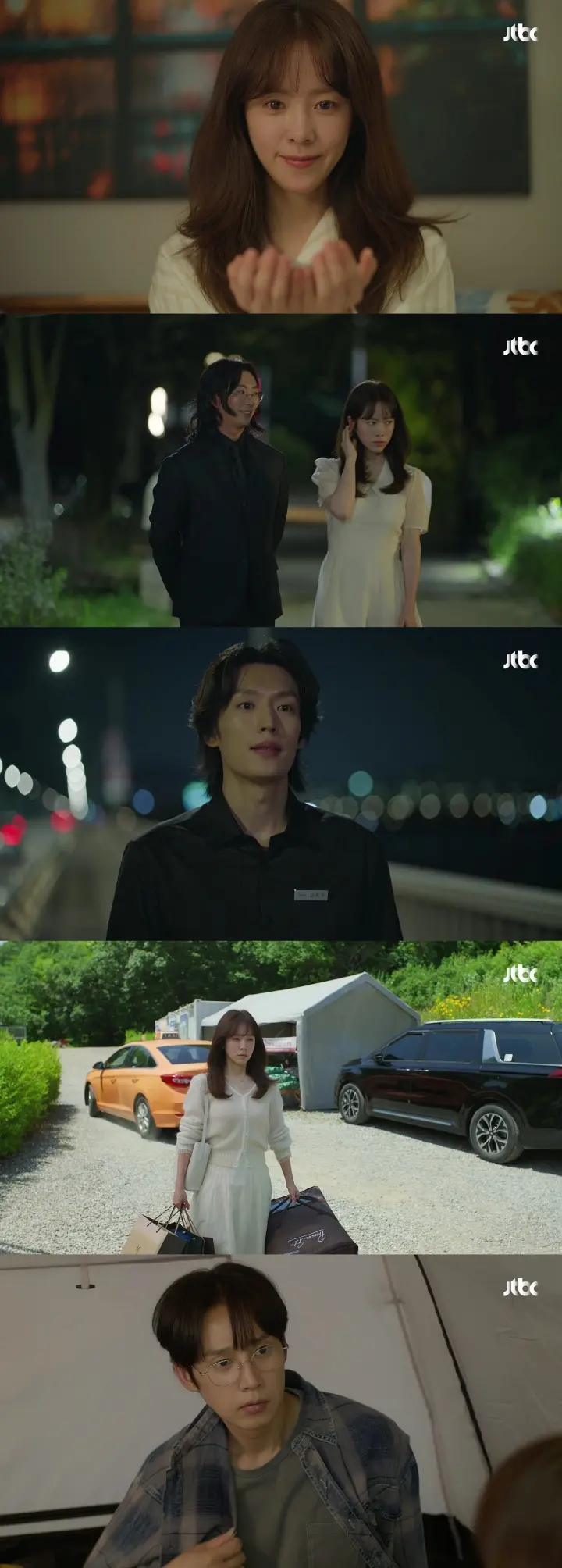 韩志旼在韩剧《未婚男女的效率相遇》中开启疯狂相亲模式的情景剧照