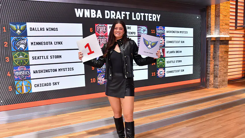 Dallas Wings Win 2026 WNBA Draft Lottery: First Pick Results