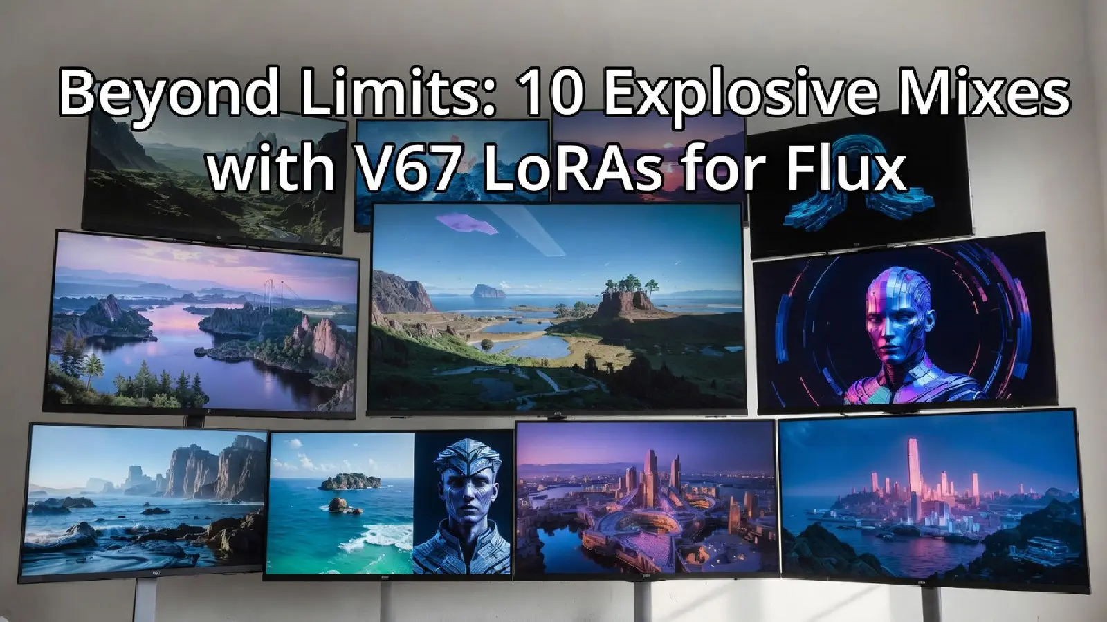 V67 Flux V67 LoRA混合指南:10大高画质AI绘图组合实战