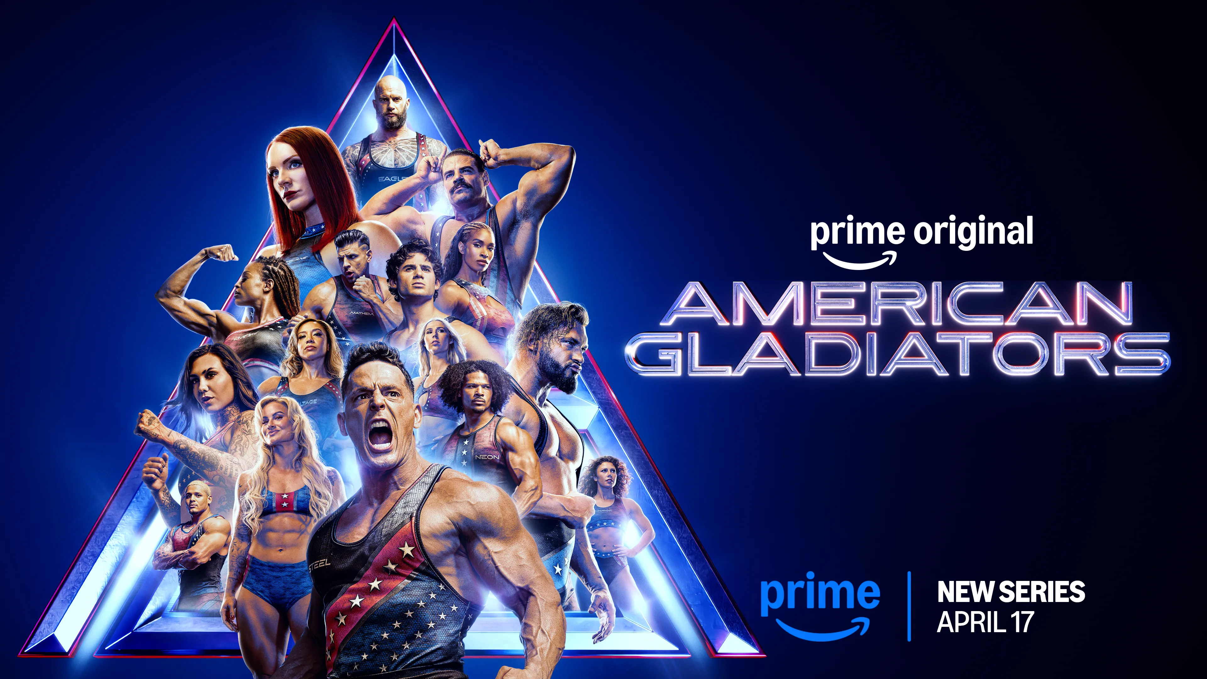 亚马逊Prime Video美国角斗士重启版定档海报