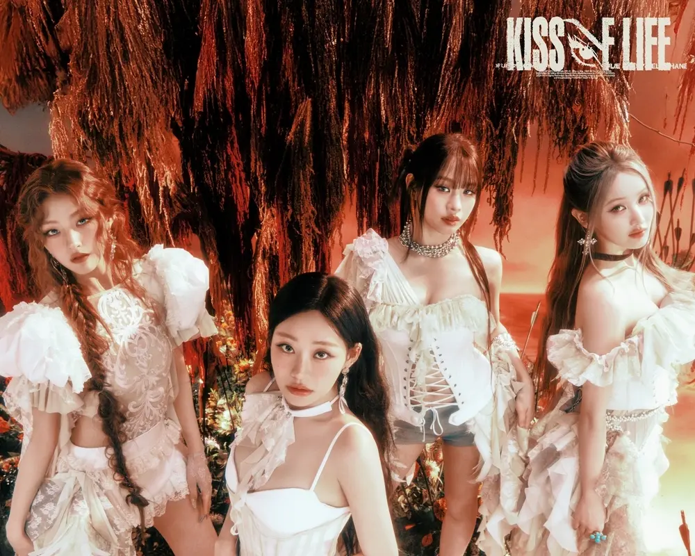 KISS OF LIFE《Who is she》第二波绝美纯白概念照