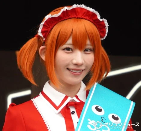 KFCの1日店長に就任したえなこ (C)ORICON NewS inc.