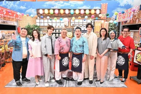 冈田将生、井川遥、向井康二等多位豪华嘉宾合影