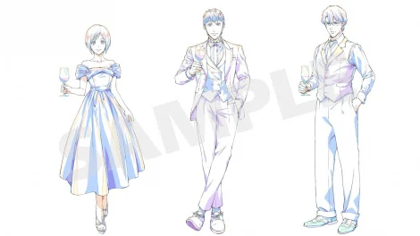 TV动画《神之水滴》蓝光碟限定插画周边
