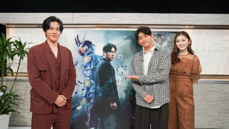 25日放送のTOKYO MX「映画『アギト−超能力戦争−』公開記念スペシャル」より (C)2026「劇場版アギト」製作委員会 (C)石森プロ・東映