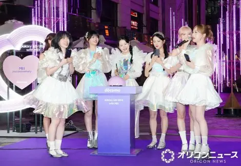 出道两周年ME:I全员惊喜空降赤坂点灯大秀现场绝美大合照