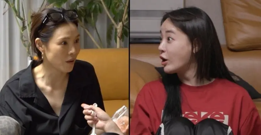 李周妍在MBC节目中展示手机自拍照片并谈论社交平台经营心法